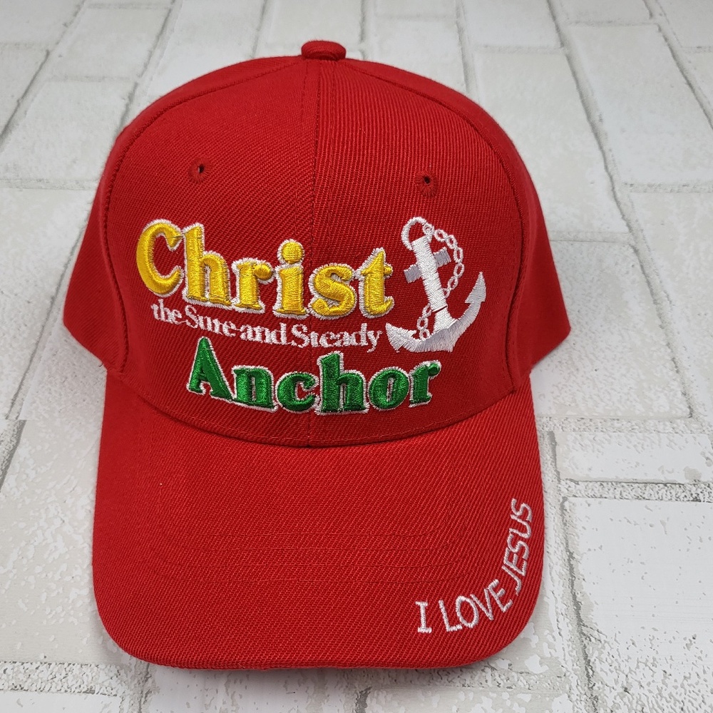 COPY - Christ the sure and steady Anchor  Religious Cap